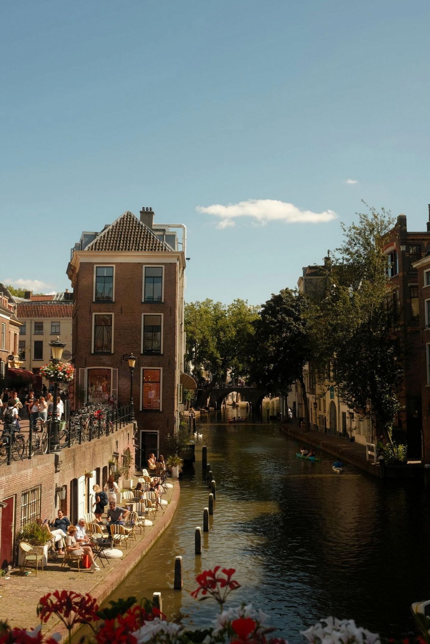 Utrecht Oudegracht sfeer